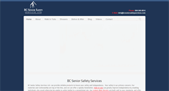 Desktop Screenshot of bcseniorsafetyservices.com