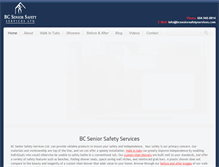 Tablet Screenshot of bcseniorsafetyservices.com